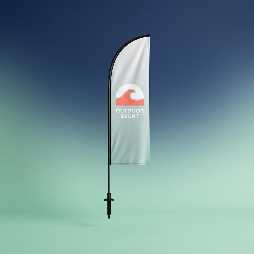 Feather Beach Flag